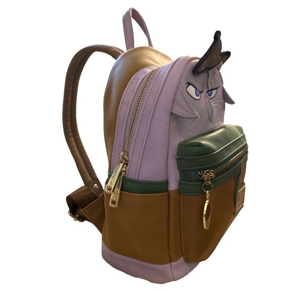 Disney Loungefly Emperor\'s New Groove Yzma Cat Scout Uniform Mini Backpack Bag main image 9